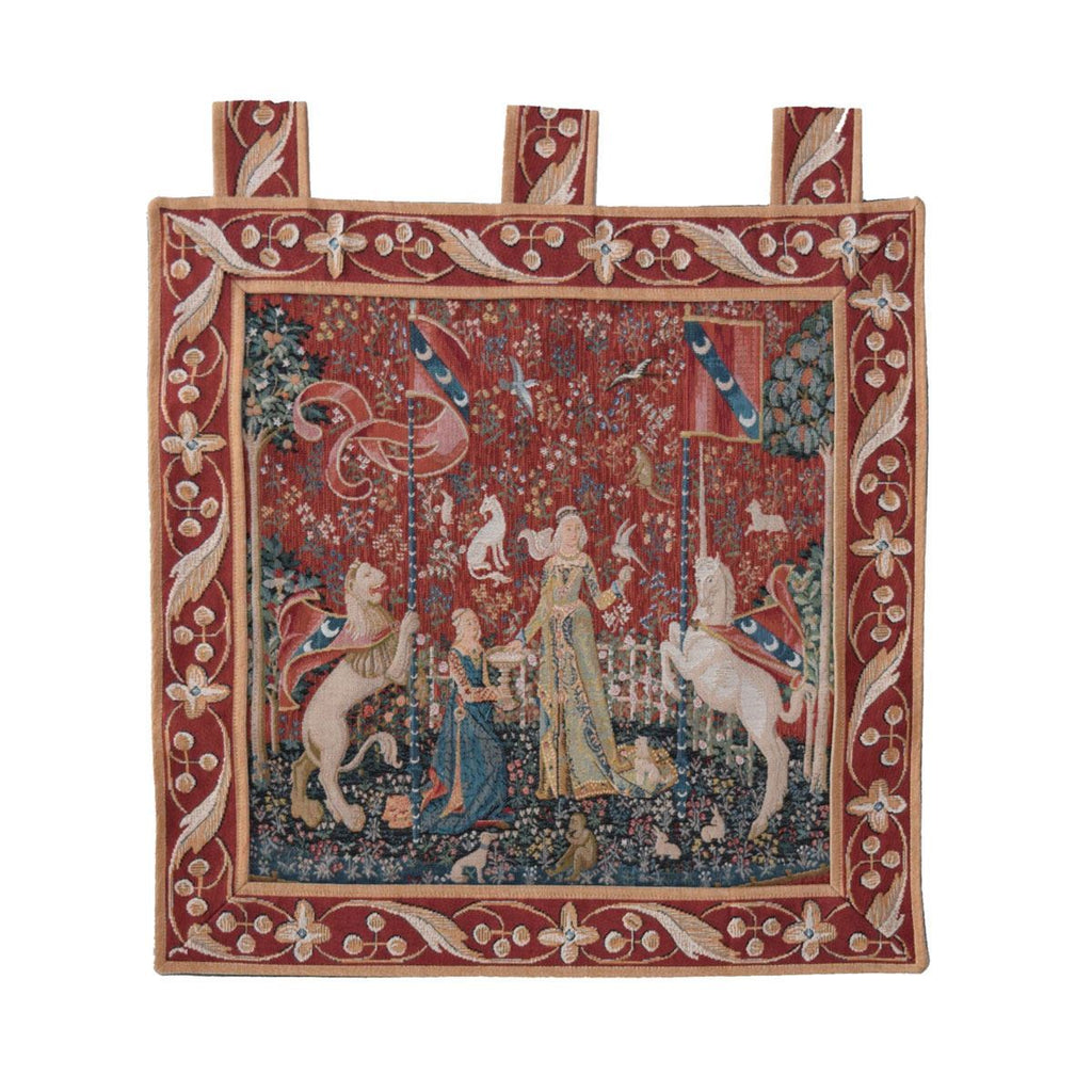 The Lady and the Unicorn Sense of Taste Tapestry — Historic
