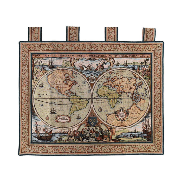 World Map Tapestry Large