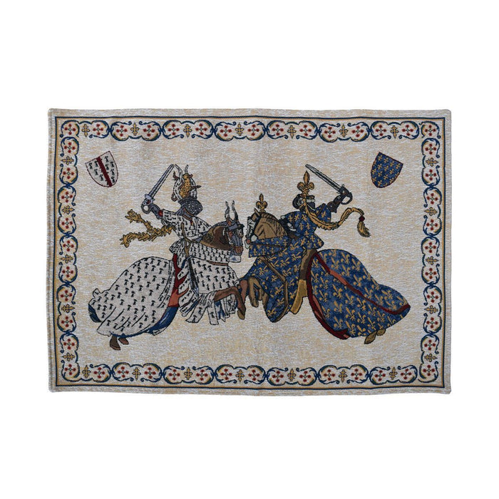 Jousting Knights Tapestry Large