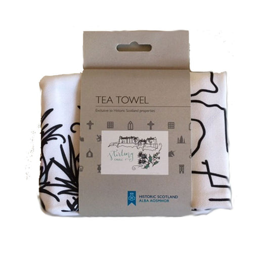 Stirling Castle Christmas Tea Towel