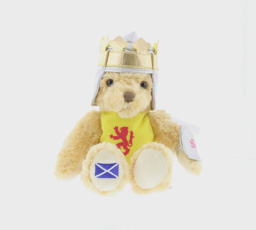 360 rotating view of robert the bruce teddy bear
