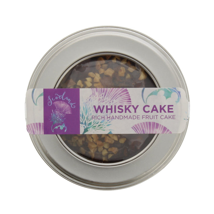 Whisky Cake Thistle Tin