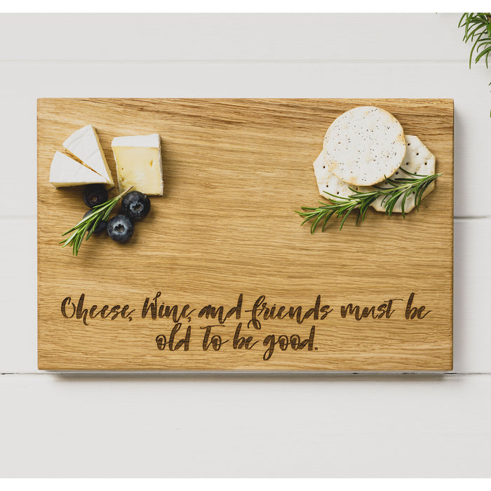 Cheese, Wine & Friends Serving Board