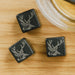 Set of 6 Stag Whisky Stones