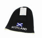 scotland reversible beanie hat with label