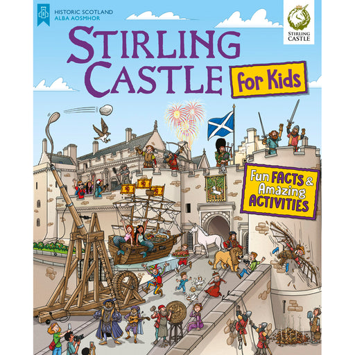 Paperback children's book cover Stirling Castle for Kids