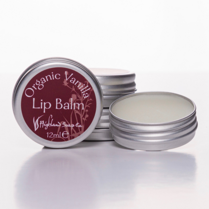 Organic Vanilla Lip Balm 12ml