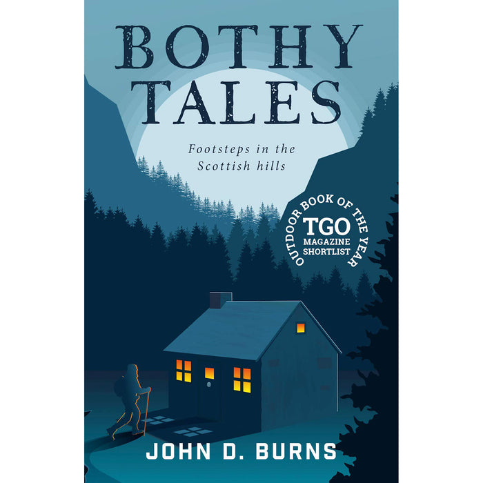 Bothy Tales front cover of book with bothy graphic and title