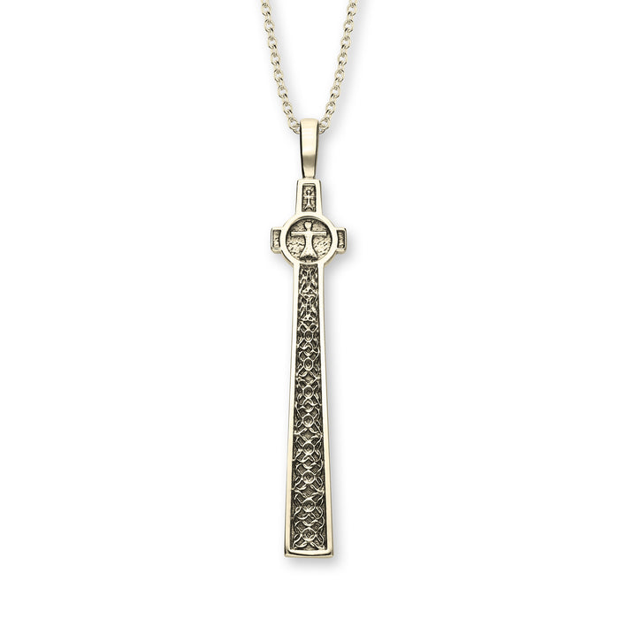 Maclean Cross Iona Maclean's Cross Pendant - Gold — Historic Scotland Shop