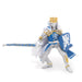 knight figurine childrens toy with lance standing
