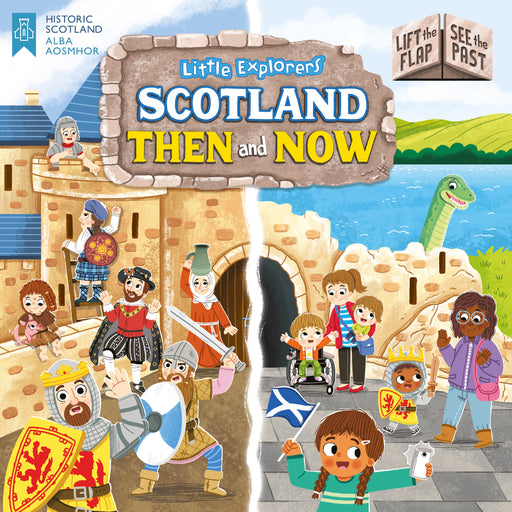 Little explorers scotland then and now book cover