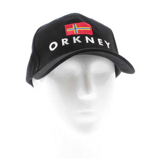 orkney baseball cap with orkney flag