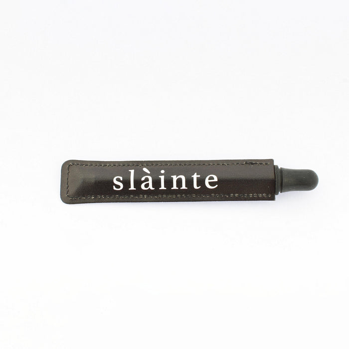 Slainte Whisky Water Dropper shown in sleeve with Slainte logo