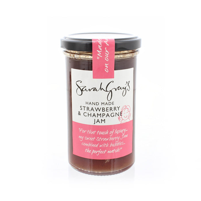 strawberry and champagne jam