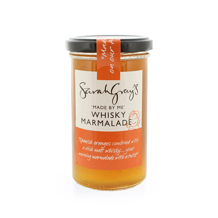 jar of whisky flavoured marmalade